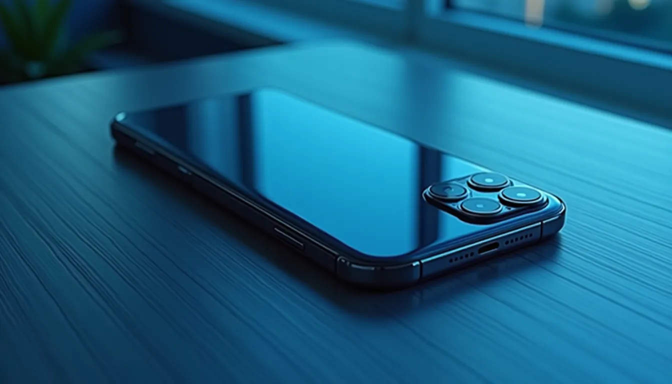 iPhone 17 Pro Max dans l'univers du TELEPHONE