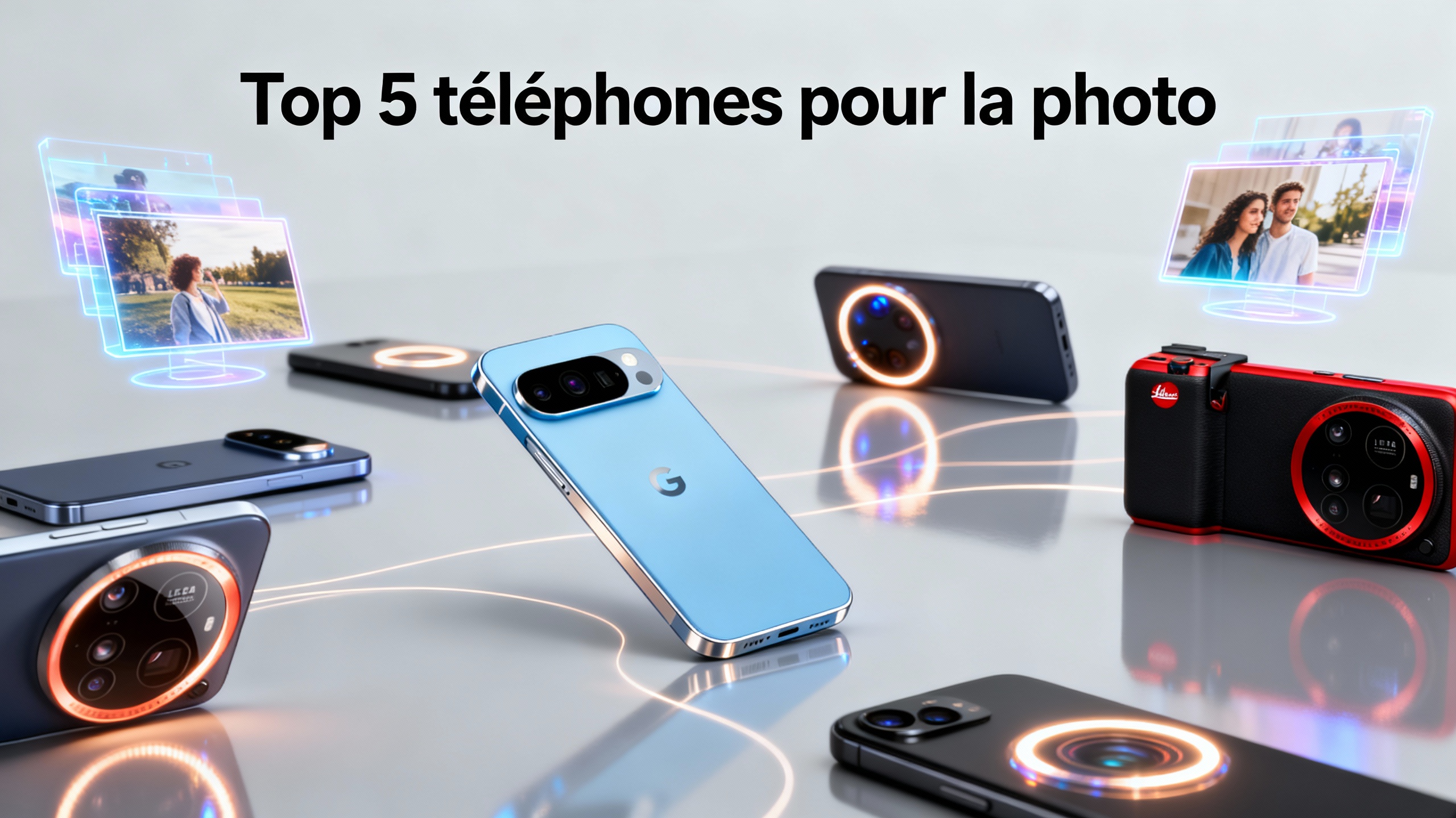 Top 5 téléphones pour la photo dans l'univers du TELEPHONE